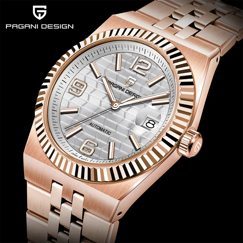 Pagani Design Land Dweller Silver Dial Men's Watch- PD-YS027